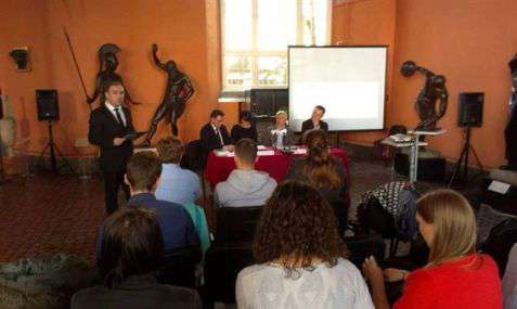 Konferencja prasowa przed Adlojadą „Ekonomia i kultura”, 2014